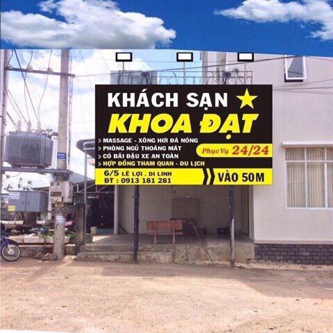 Khoa Dat Hotel Di Linh Εξωτερικό φωτογραφία